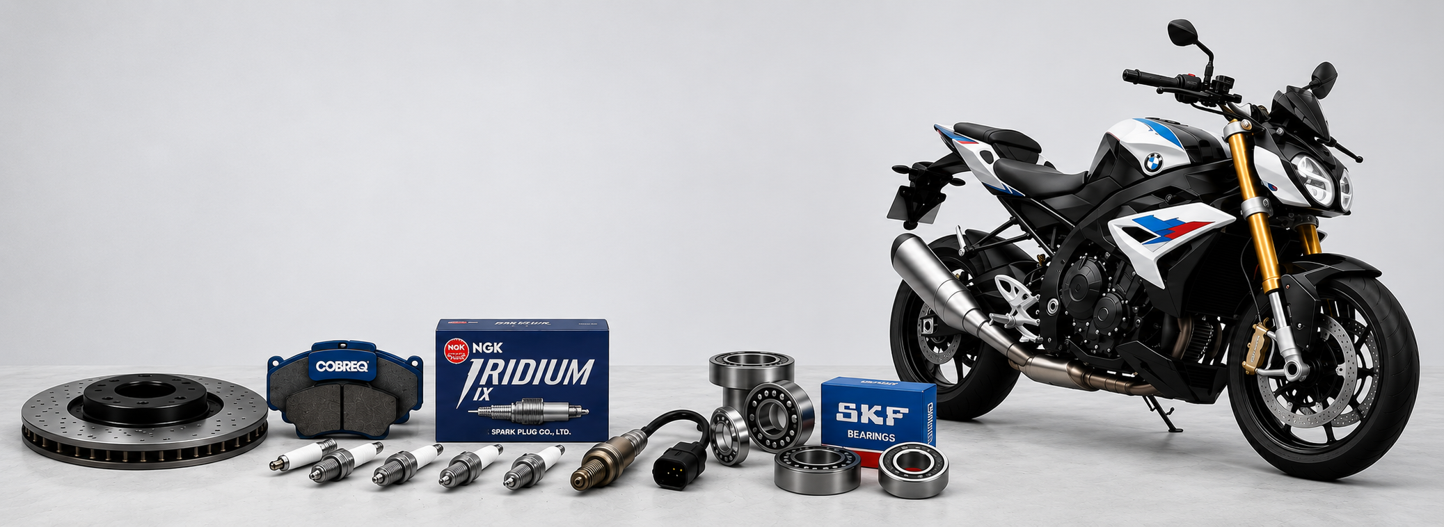 Moto e peças automotivas selecionadas pela SGR Prime Parts